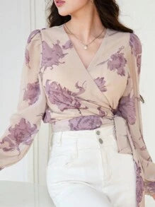 Wrap-Around Long Sleeve
