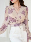 Wrap-Around Long Sleeve
