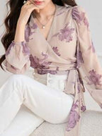 Wrap-Around Long Sleeve