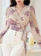 Wrap-Around Long Sleeve