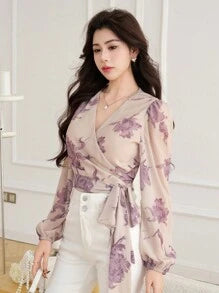Wrap-Around Long Sleeve