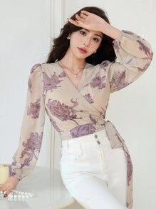 Wrap-Around Long Sleeve