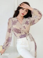 Wrap-Around Long Sleeve