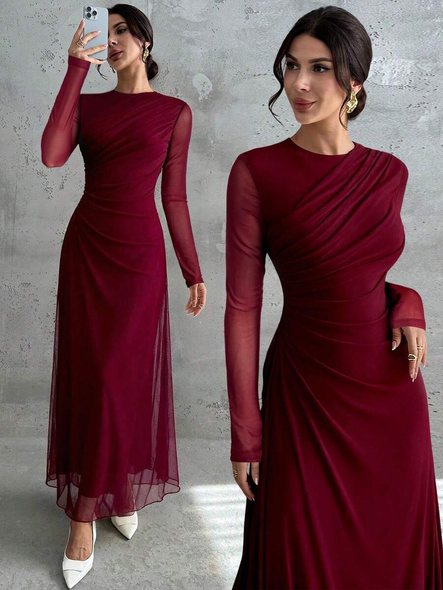 Sleeve Maxi Dress