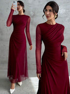 Sleeve Maxi Dress