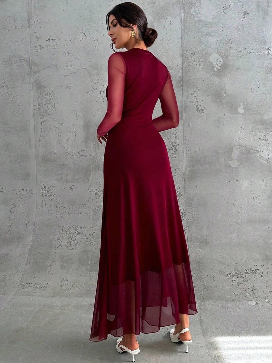 Sleeve Maxi Dress