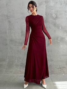 Sleeve Maxi Dress