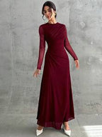 Sleeve Maxi Dress