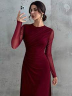 Sleeve Maxi Dress