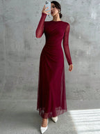 Sleeve Maxi Dress