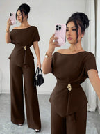 Summer Elegant Two Pieces Set