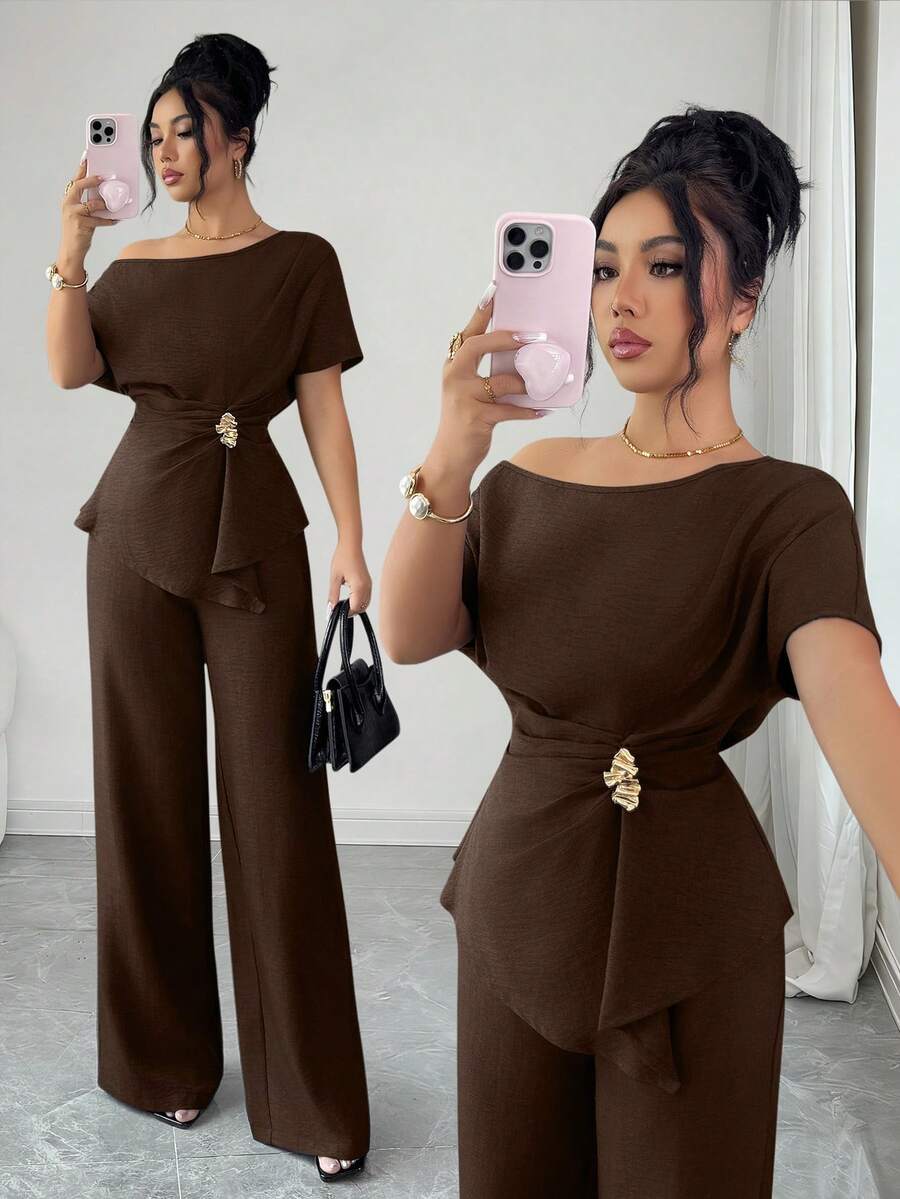 Summer Elegant Two Pieces Set