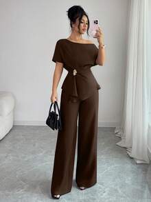 Summer Elegant Two Pieces Set