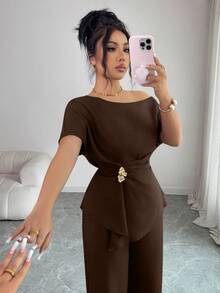 Summer Elegant Two Pieces Set