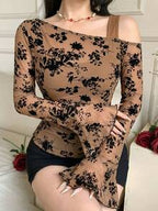 Sheer Lace Blouse