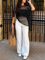 Asymmetrical Shawl Cover Up