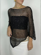 Asymmetrical Shawl Cover Up
