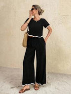 Round Neck Short Sleeve