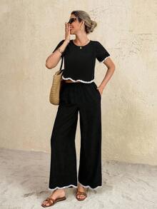 Round Neck Short Sleeve