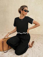 Round Neck Short Sleeve