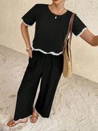 Round Neck Short Sleeve