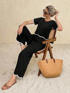 Round Neck Short Sleeve