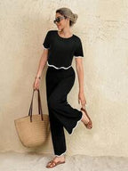 Round Neck Short Sleeve