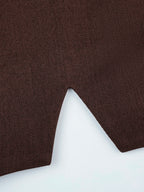 Burgundy Woven Short Sleeve