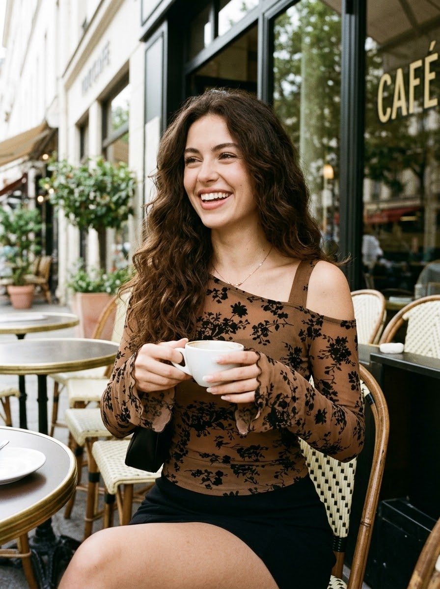 Sheer Lace Blouse