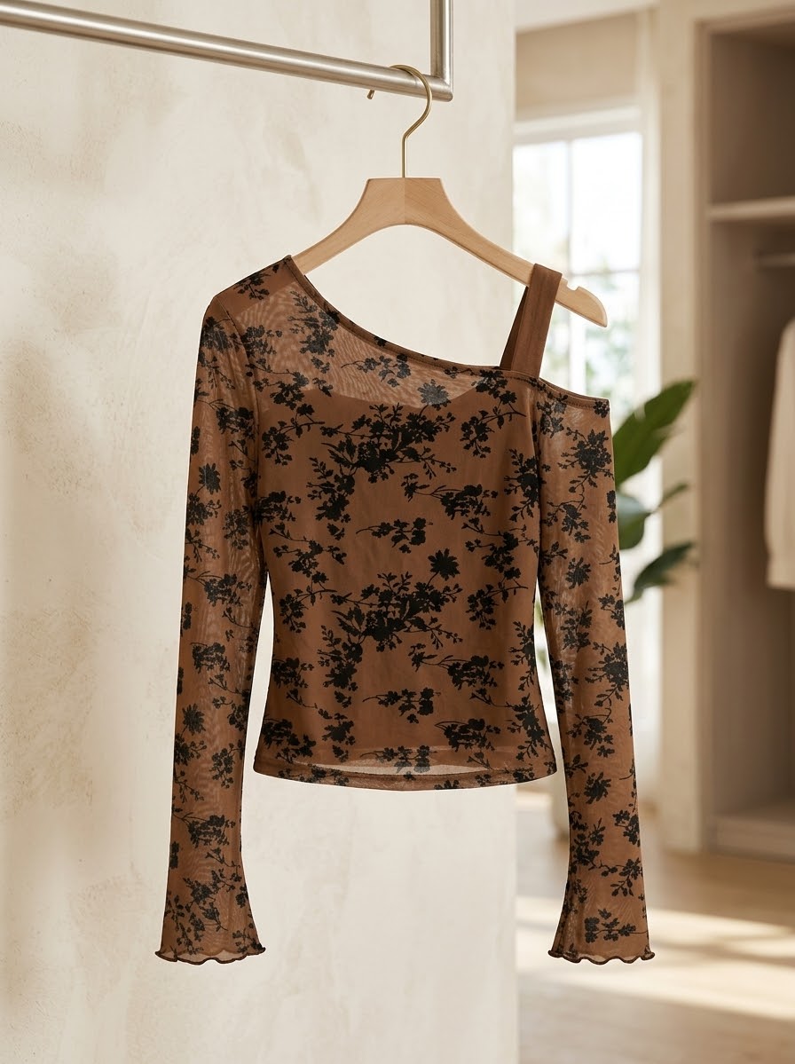 Sheer Lace Blouse